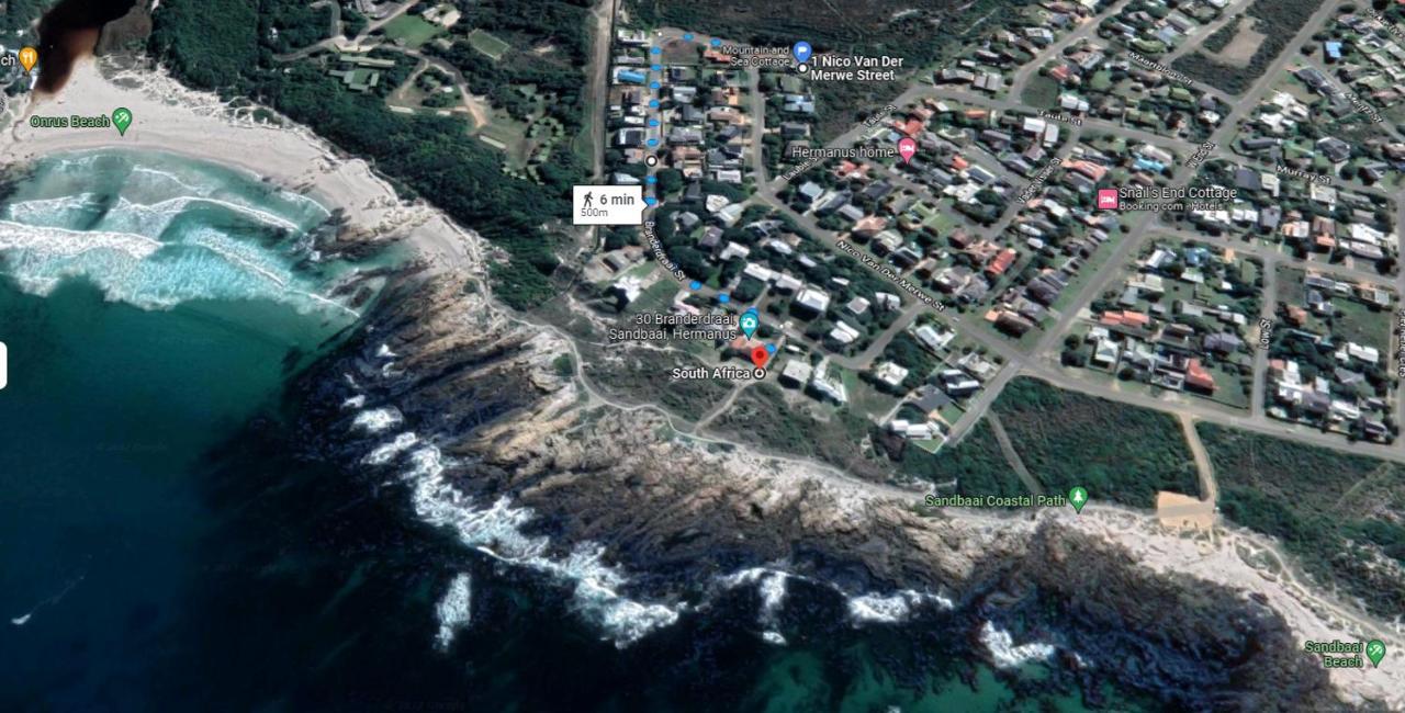 Mountain And Sea Cottage Hermanus Dış mekan fotoğraf